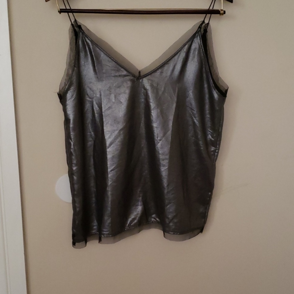 Pull&Bear Metallic tank top Size M
